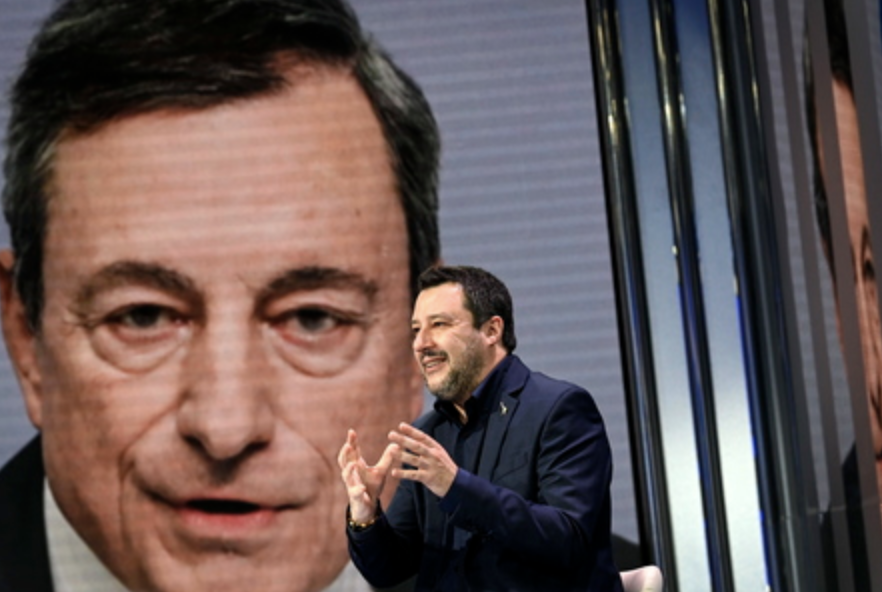 Matteo Salvini & Mario Draghi