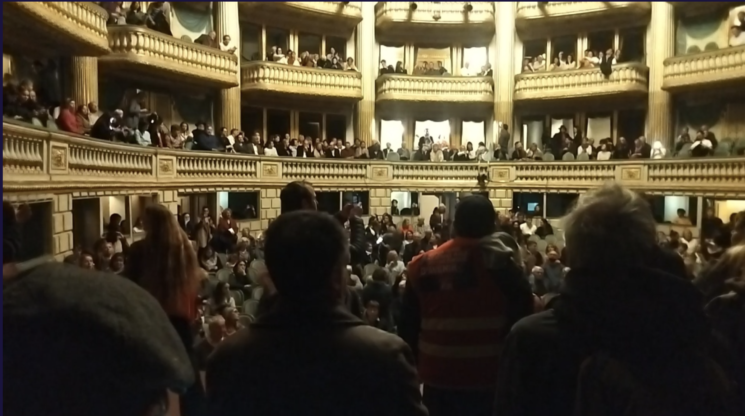 Quand la conflictualité sociale s’invite au grand théâtre de Bordeaux