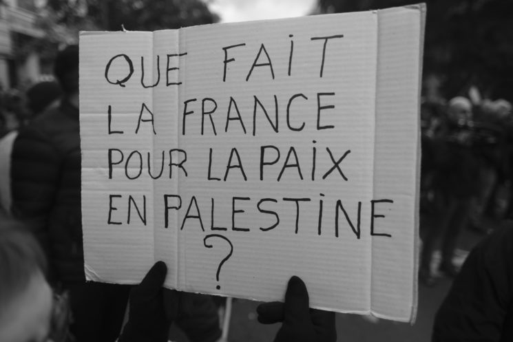 « Le traitement de la guerre israélo-palestinienne comme révélateur de la fin du politique en France »