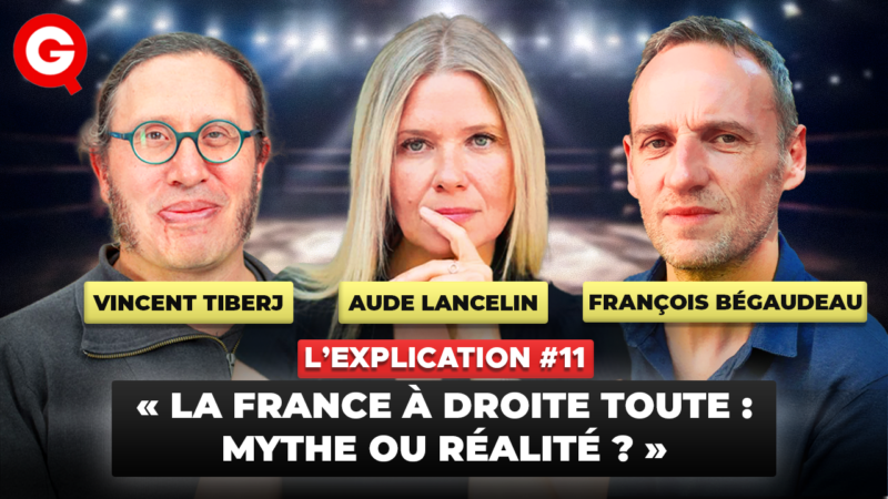 « La France à droite toute: mythe ou réalité? » avec Vincent Tiberj, Aude Lancelin et François Bégaudeau
