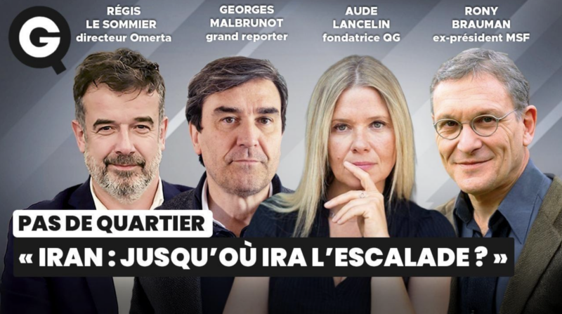 «Iran: jusqu&rsquo;où ira l&rsquo;escalade ?» avec Rony Brauman, Aude Lancelin, Régis Le Sommier et Georges Malbrunot