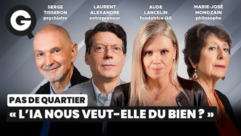 «L’IA nous veut-elle du bien ?» avec Laurent Alexandre, Marie-José Mondzain et Serge Tisseron