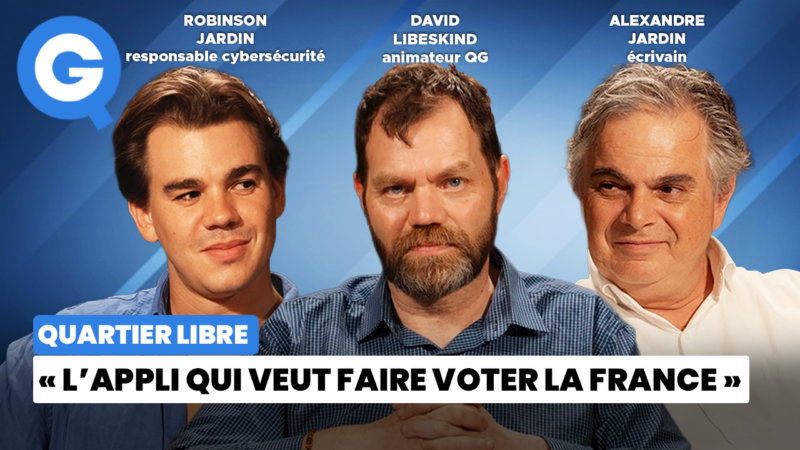 « L&rsquo;appli qui veut faire voter la France » avec Alexandre et Robinson Jardin