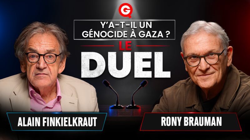 «Y a–t-il un génocide à Gaza?» avec Alain Finkielkraut et Rony Brauman