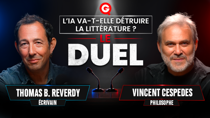 « L’IA va-t-elle détruire la littérature ? » avec Thomas B. Reverdy et Vincent Cespedes