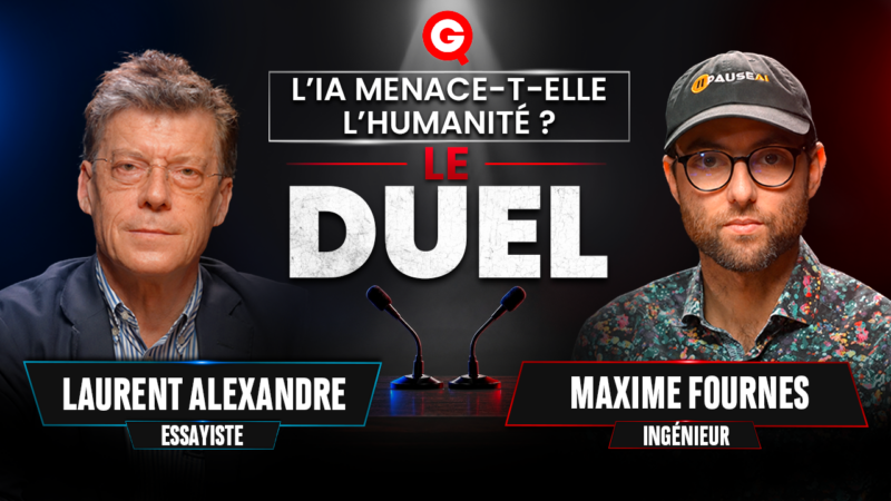 « L’IA menace-t-elle l’humanité ? » avec Laurent Alexandre et Maxime Fournes